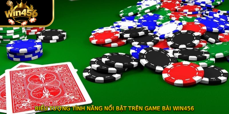 Biểu tượng tính năng nổi bật trên game bài WIN456